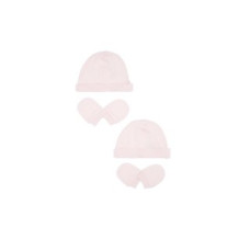 Mothercare Baby Pink Hat And Mitts Set 